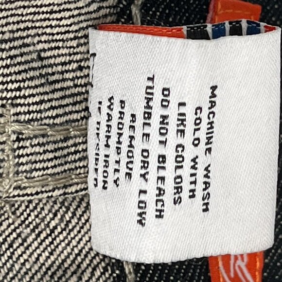 Ed Hardy Rare Y2K Baggy Jeans Men’s 38  Japan Serpent Snakes Tigers Black Denim - Picture 11 of 11